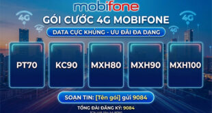 Tổng hợp các gói cước 4G Mobifone - Được cập nhật mới nhất năm 2026