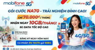 Gói NA70 MobiFone 10GB giá 70.000đ – Cách đăng ký và điều kiện nhận ưu đãi